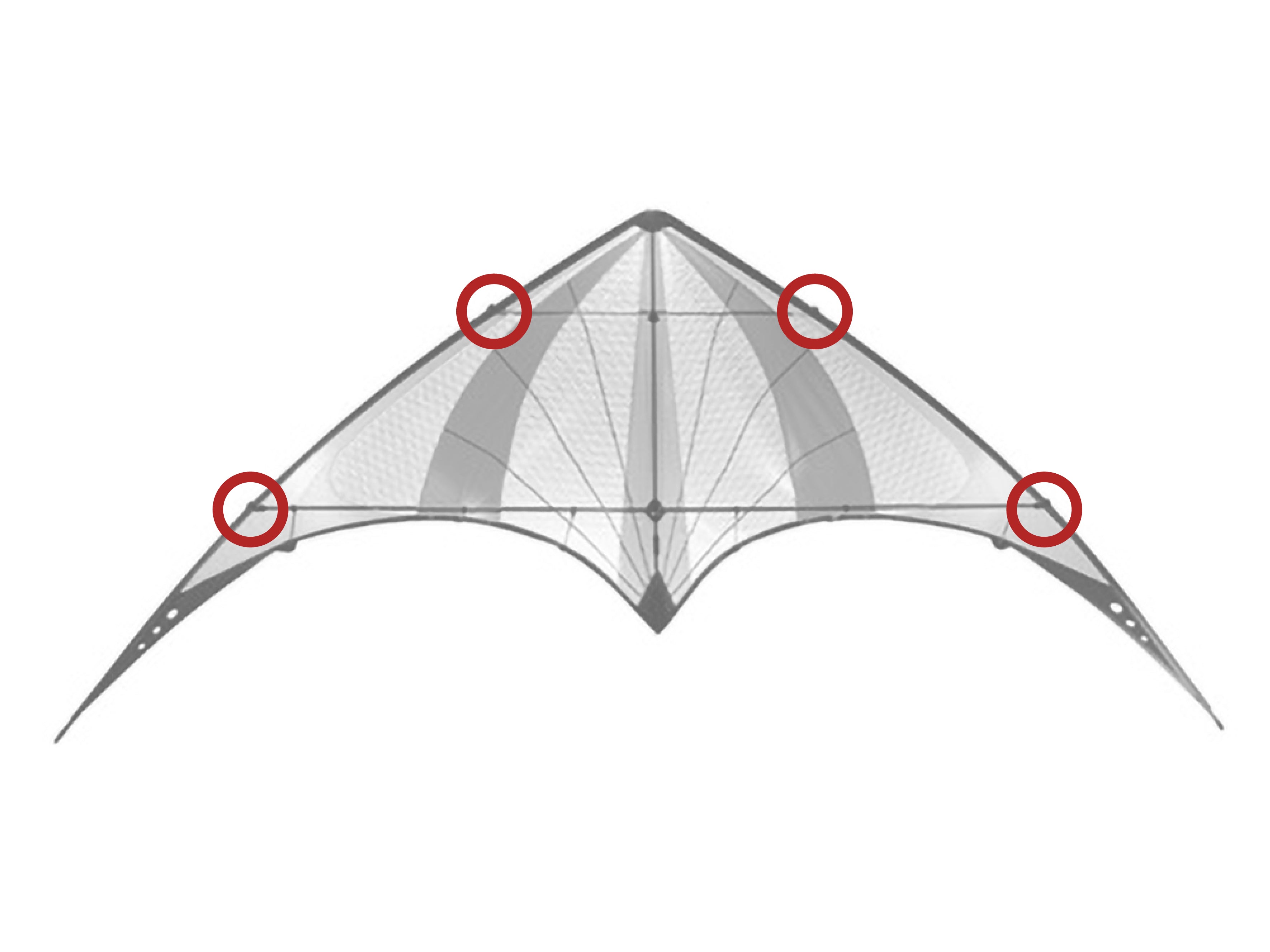 Elixir Leading Edge Fittings Prism Kites