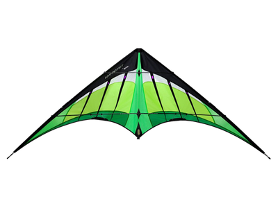 A Hypnotist sport kite in the Citrus colorway