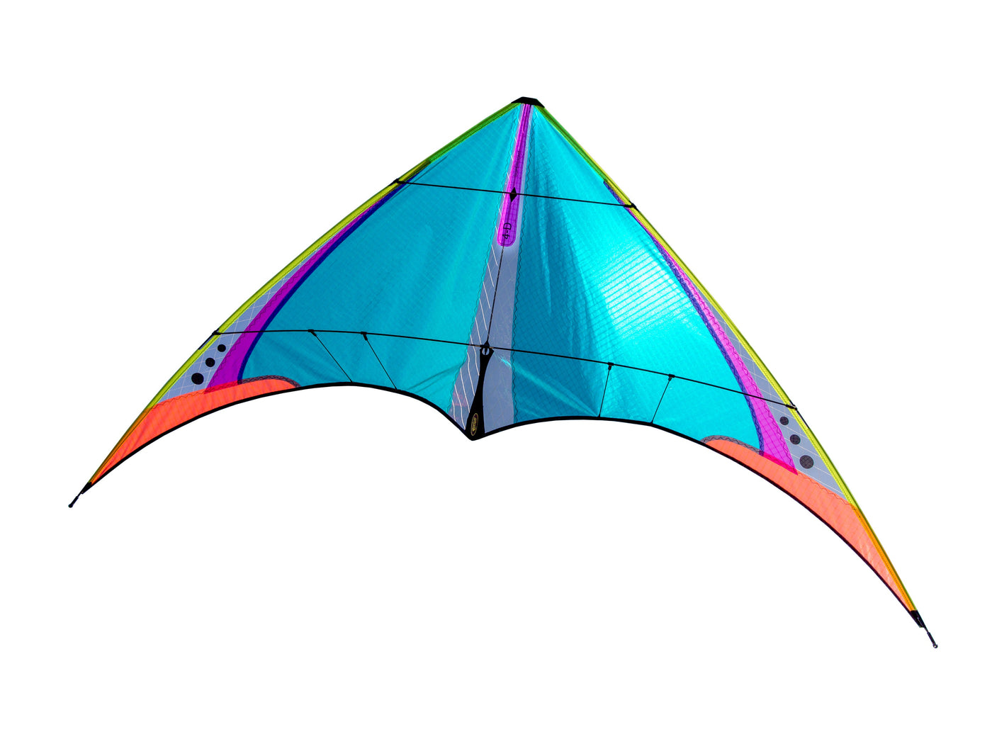 Throwback 4D Superlight stunt kite on white background