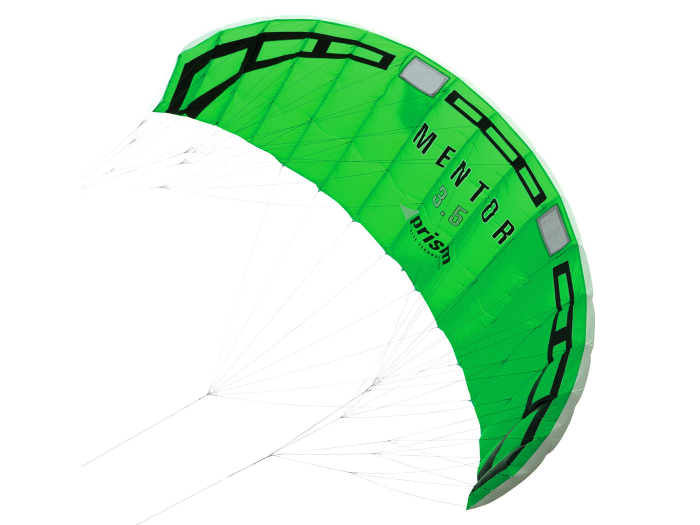 Mentor 3.5 power kite on white background
