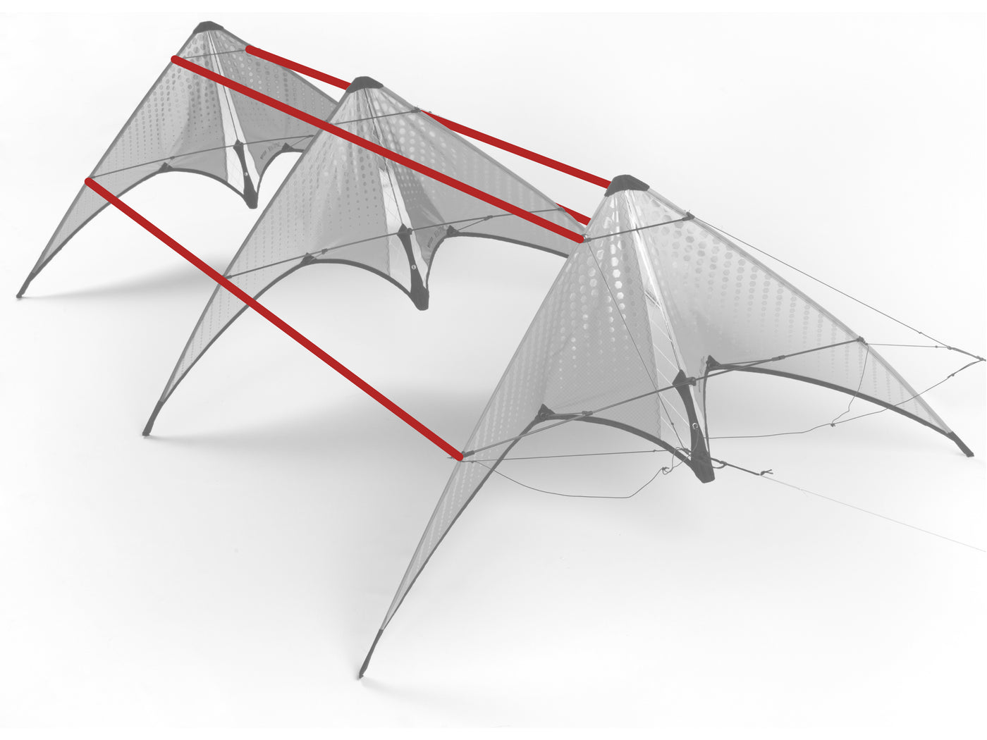 Neutrino Stack Lines – Prism Kites