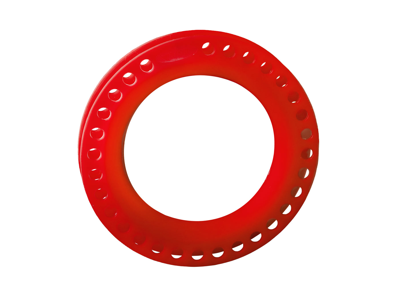 Red single-line hoop winder