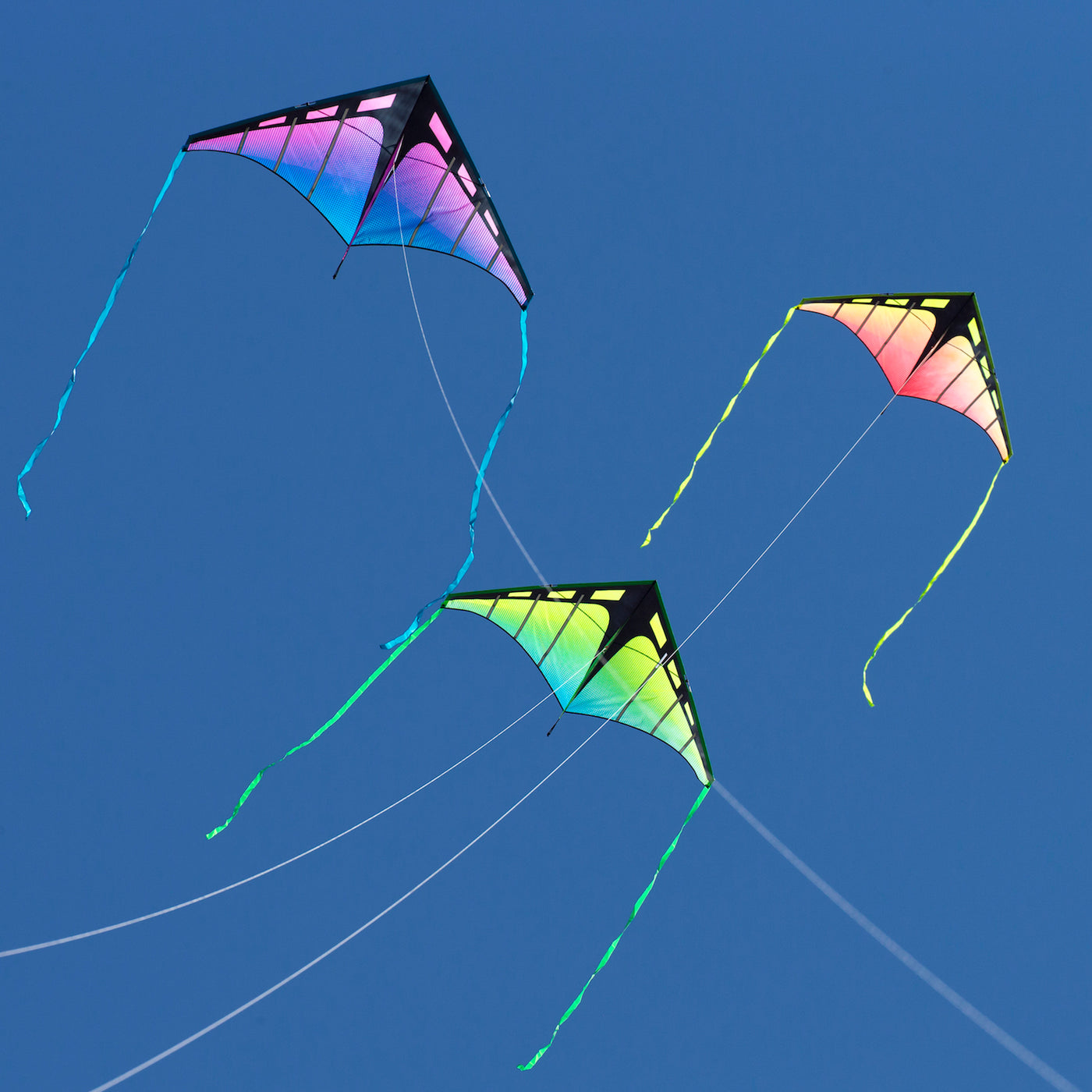 Three Zenith 5 deltas in flight